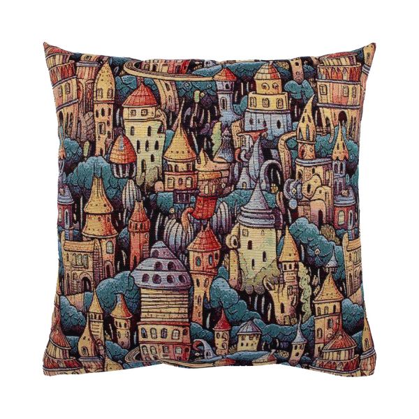 Pillow HOLLY 45x45cm, fantasy city