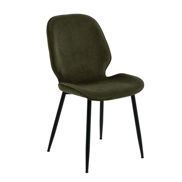 Chair FEMKE olive green