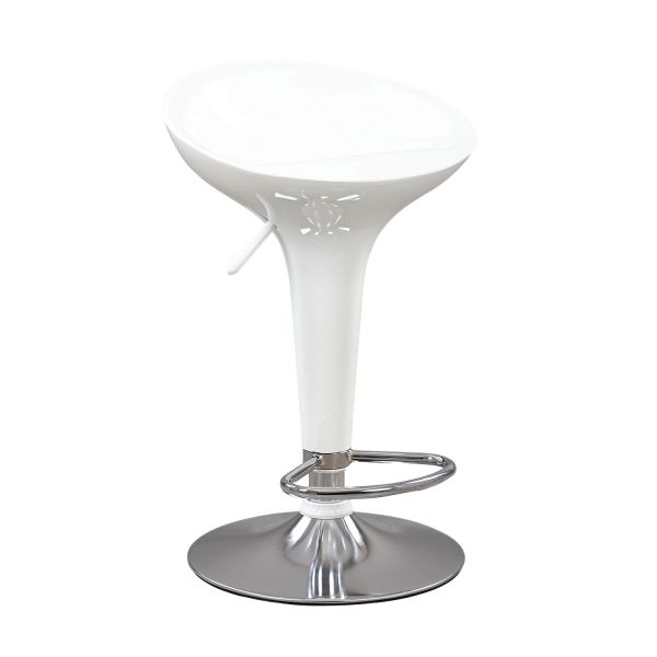 Bar stool AMIGO white