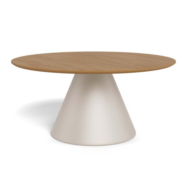 Kafijas galdiņš SOLI D85xH40cm, dabīgs