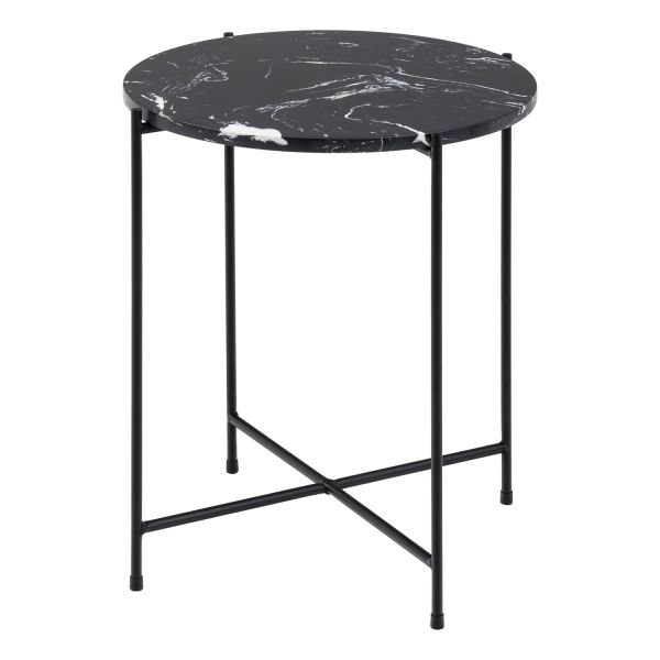 Papildu galds AVILA D42xH45cm, melns