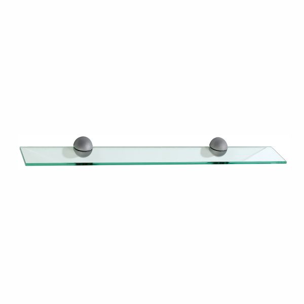 Glass bathroom shelf 980, 72x10xH1cm