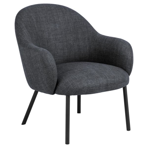 Lounge chair SPENCER grey