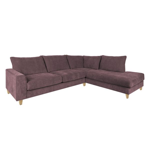 Corner sofa LAYLA RC, greyish pink