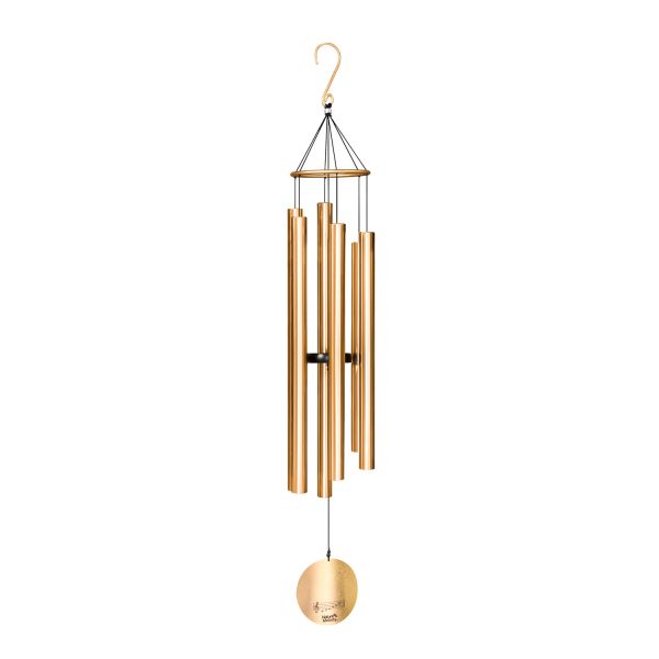 Wind bell NATURE'S MELODY H116cm, gold