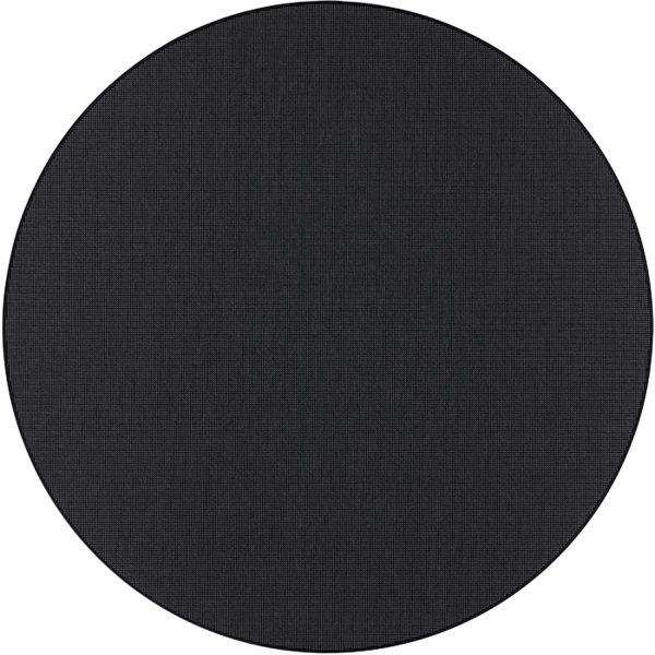 Carpet LIMO D200cm, black