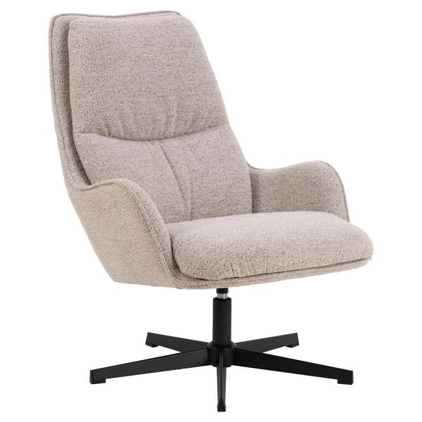 Lounge chair BOSLEY light beige