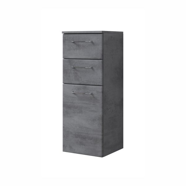 Lower bathroom cabinet 945, 35x33xH91cm, dark grey