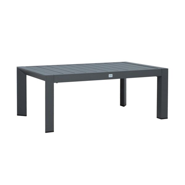 Kafijas galdiņš TOMSON 116x70xH45 cm, tumši pelēks