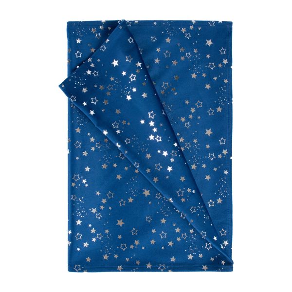 Table mat GLORY 2, 45x116cm, stars on blue