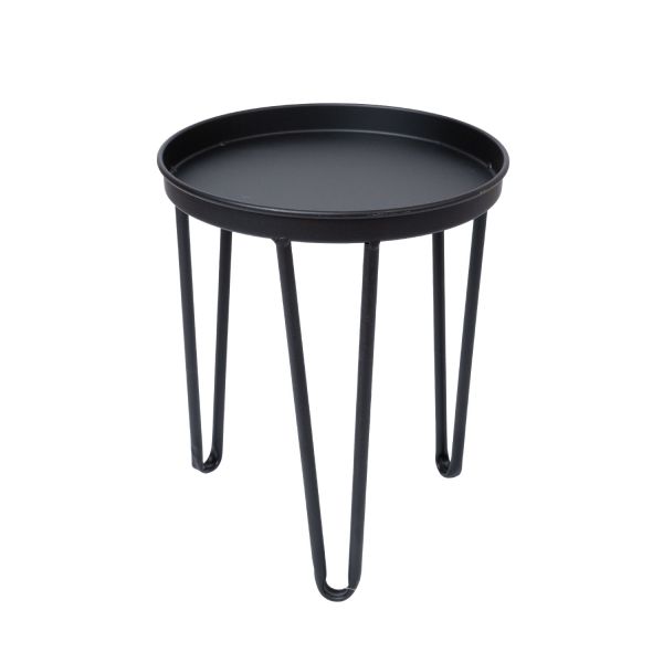 Ziedu statīvs CHIA 20,5x20,5x25cm, melns