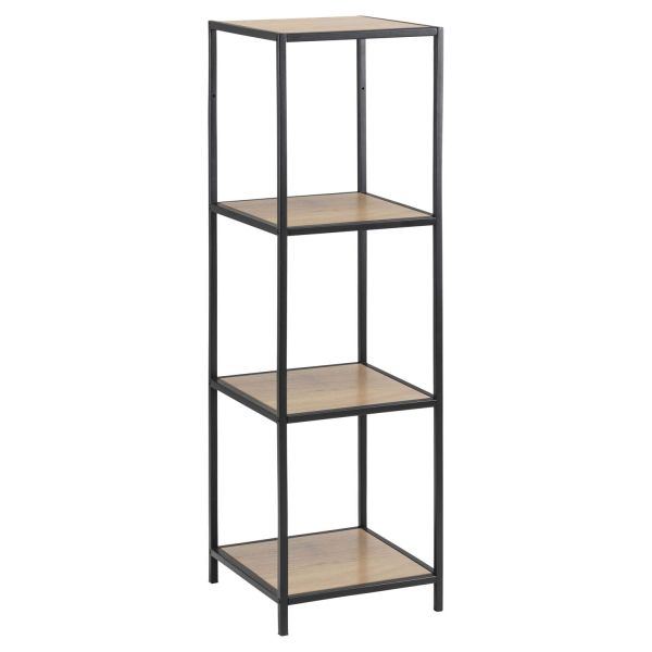 Shelf SEAFORD 35x37xH119,5cm, oak