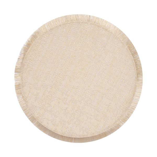 Placemat VERO D38cm, golden