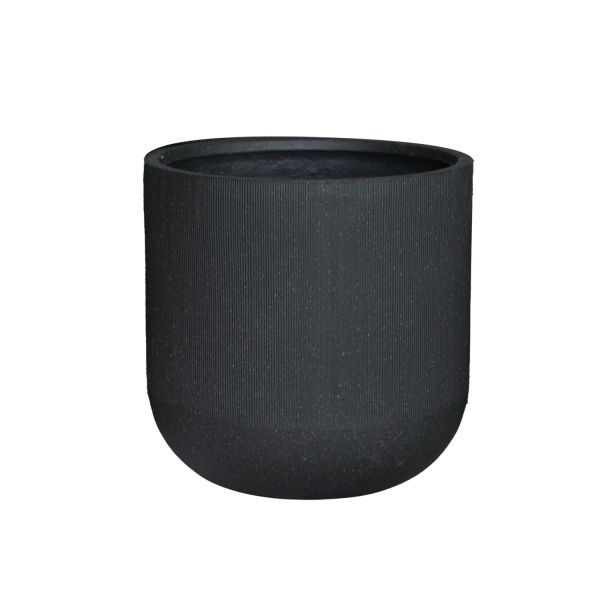 Puķu pods SKY STONE D31xH31cm, melns