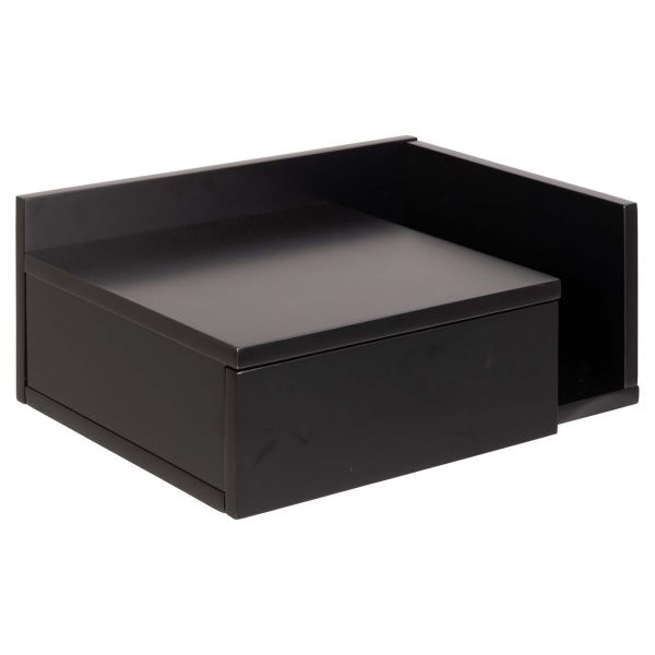 Bedside table ASHLAN 40x32xH16,5cm, black
