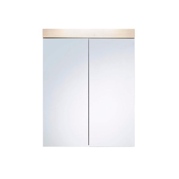 Spoguļskapītis AMANDA 60x17xH77cm, savvaļas ozols