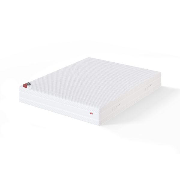 Spring mattress BLACK MULTIPOCKET 140x200cm, soft