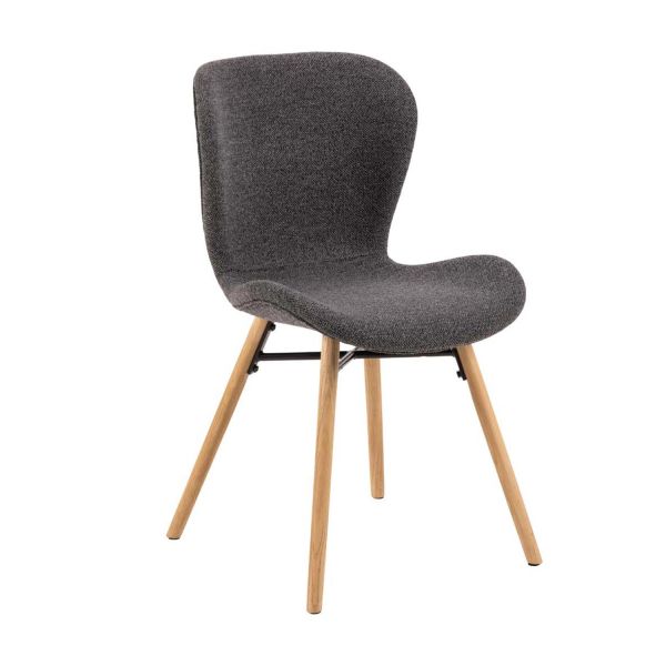 Dining chair BATILDA-A1 grey/oak