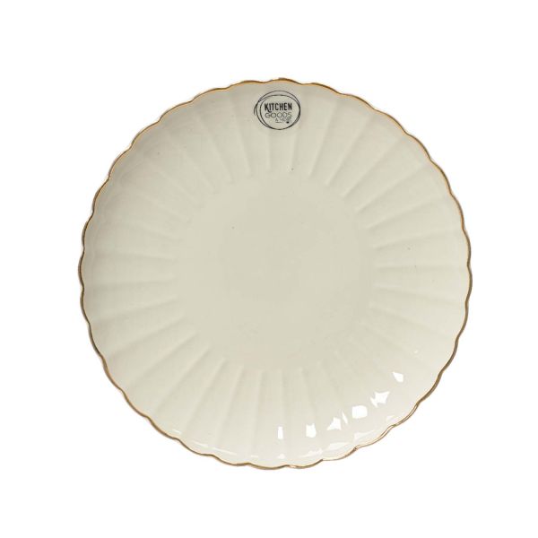 Plate SHELL D26,6cm, porcelain