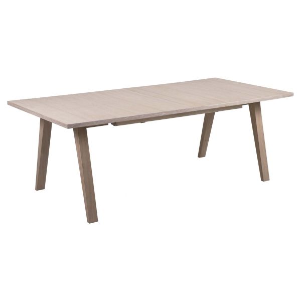 Dining table A-LINE 210/310x100xH74cm, light oak