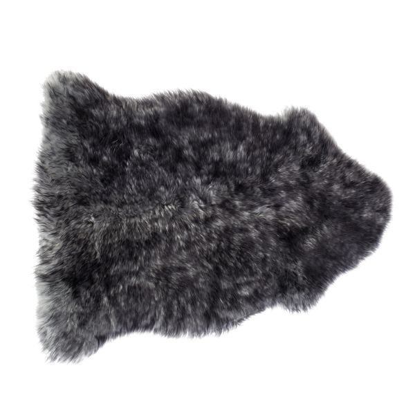 Sheepskin MERINO M 60x90cm, grey/black