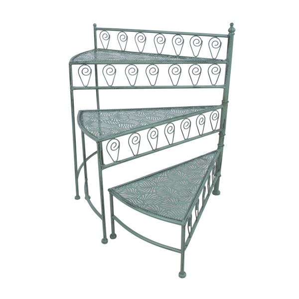 Полка MINT 56x31xH65см, антично-зеленая