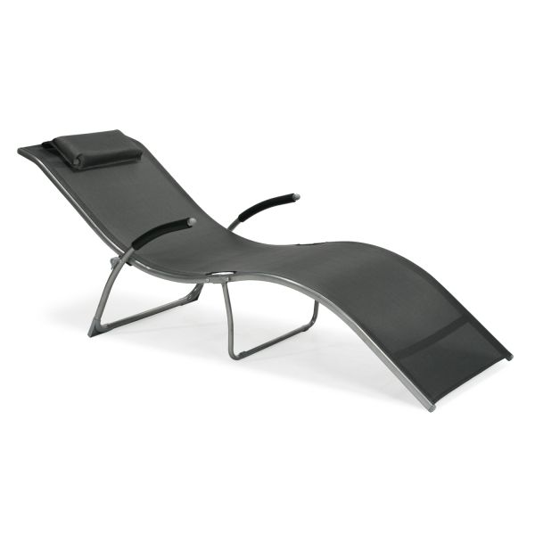 Deck chair BATYA grey