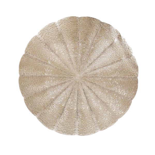 Placemat PIPPA D38cm, golden