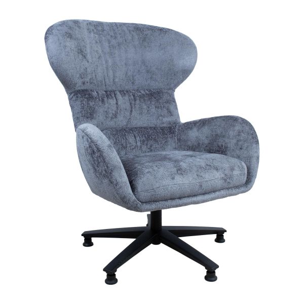 Atpūtas krēsls KAROLINA pelēks