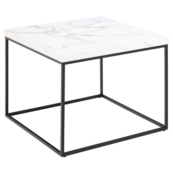 Coffee table BAROSSA 60x60xH45cm, white