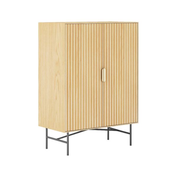 Шкаф BASSEL 80x40xH110см, 3D меламин