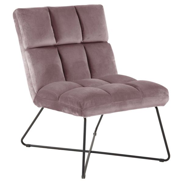 Resting chair ALBA dusty rose