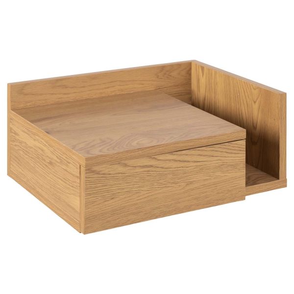 Naktsskapītis ASHLAN 40x32xH16,5cm, dabīgs