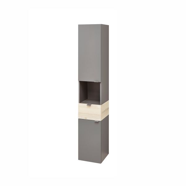 Augsts vannas istabas skapis 394, 30x33xH170cm