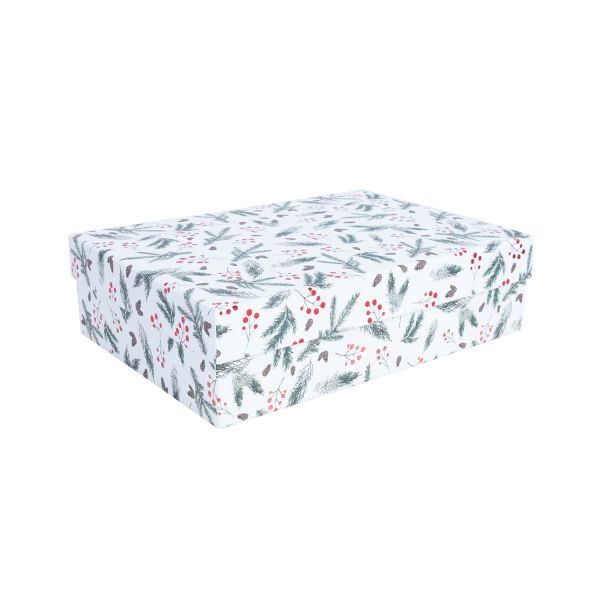 Kaste CLAUS 27,5x19,5cm, ar vāku, mix