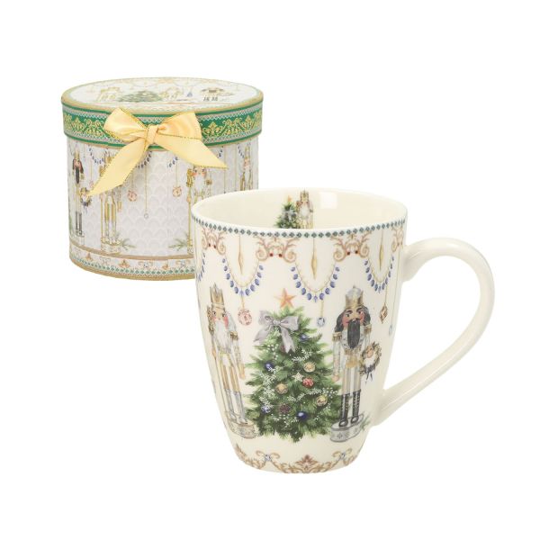 Krūze MIA NUTCRACKER H10,5cm 340ml dāvanu kastītē