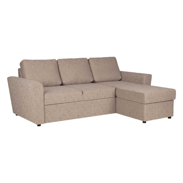 Corner sofa bed INGA beige