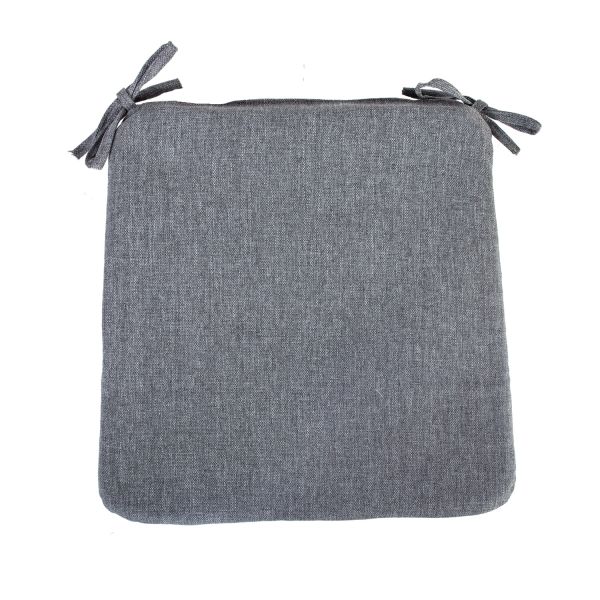 Chair pad SIMPLE GREY 39x39x2,5cm