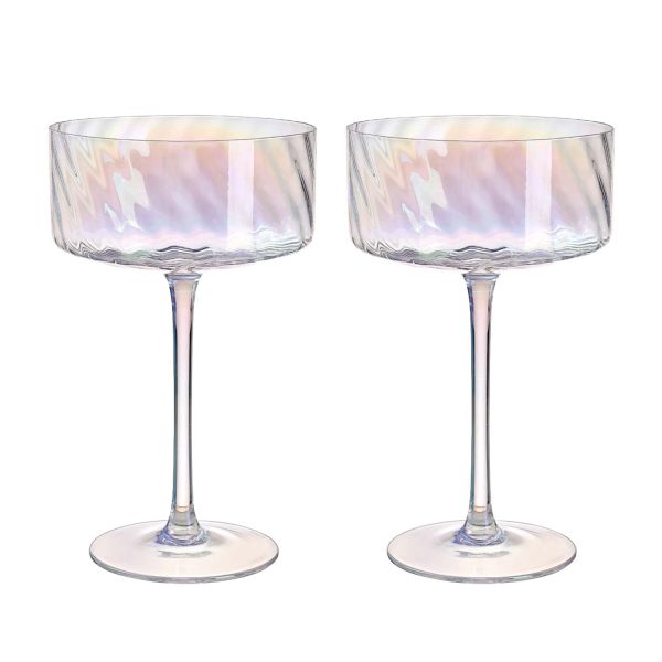 Wine goblet DOLCE 2pcs H17cm, transparent