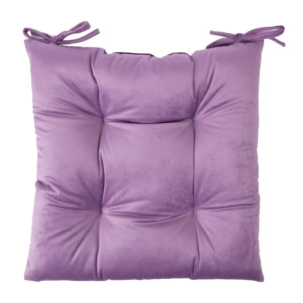 Krēsla spilvens VELVET 2, 40x40cm, violets