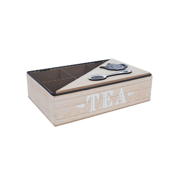 Tējas kaste HAZEL 24x16xH7cm