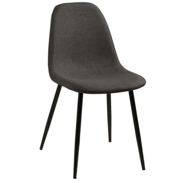 Chair WILMA grey/black