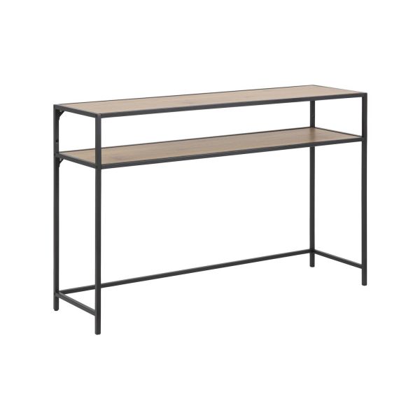Консольный стол SEAFORD 120x35xH79см, дуб