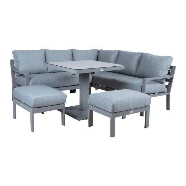 Комплект садовой мебели RIO 4-х частей, серо-бежевый