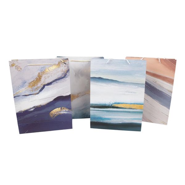 Подарочный пакет MARMOR, 31x42x12см, микс