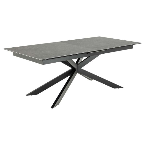 Söögilaud IRWINE 240x100xH76cm, must