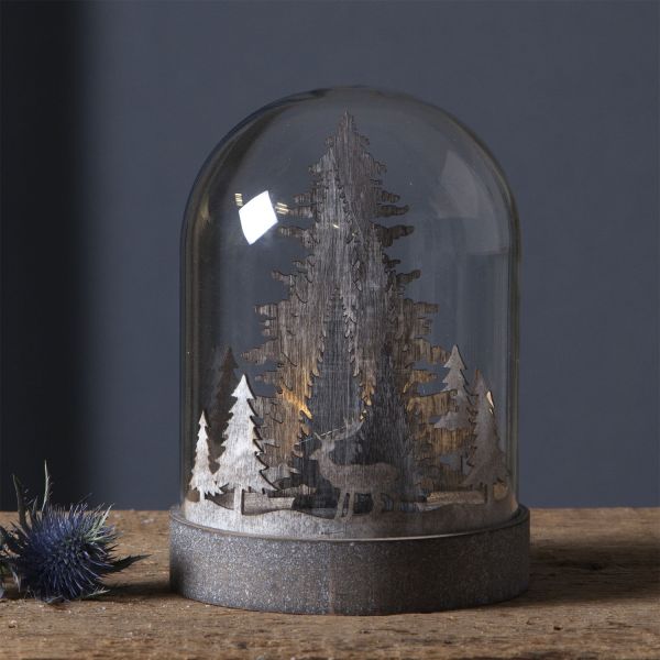 Light decoration KUPOL H17,5cm, timer