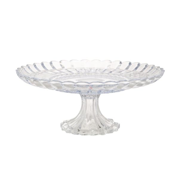 Glass platter FRUIT PLATE D30xH12cm