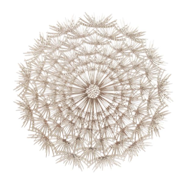 Galda sedziņa DANDELION D38cm, zelta