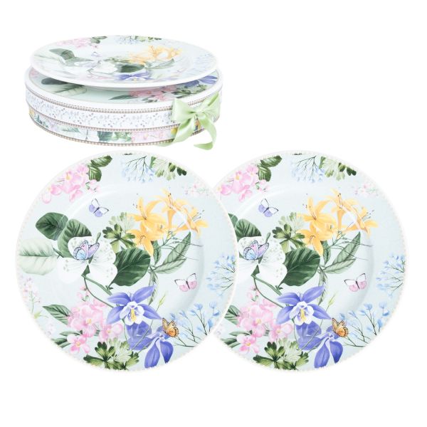 Šķīvji MIA FLORA 19cm 2gab dāvanu kastītē